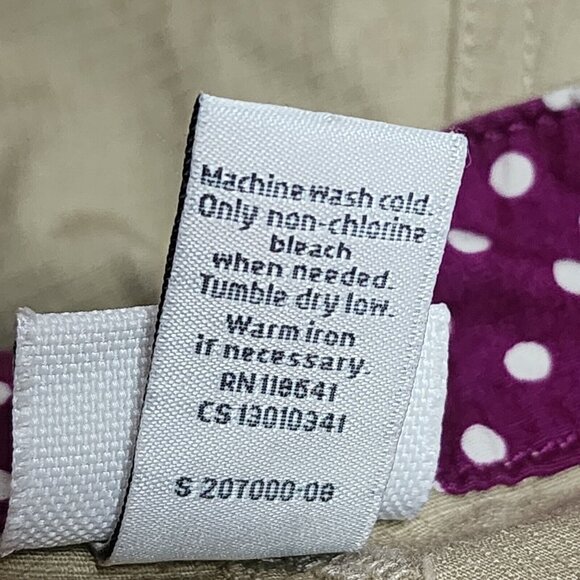 VENEZIA Solid All Tan Convertible Roll Cuff Cargo Pants Womens Plus Size 22 - Picture 6 of 6